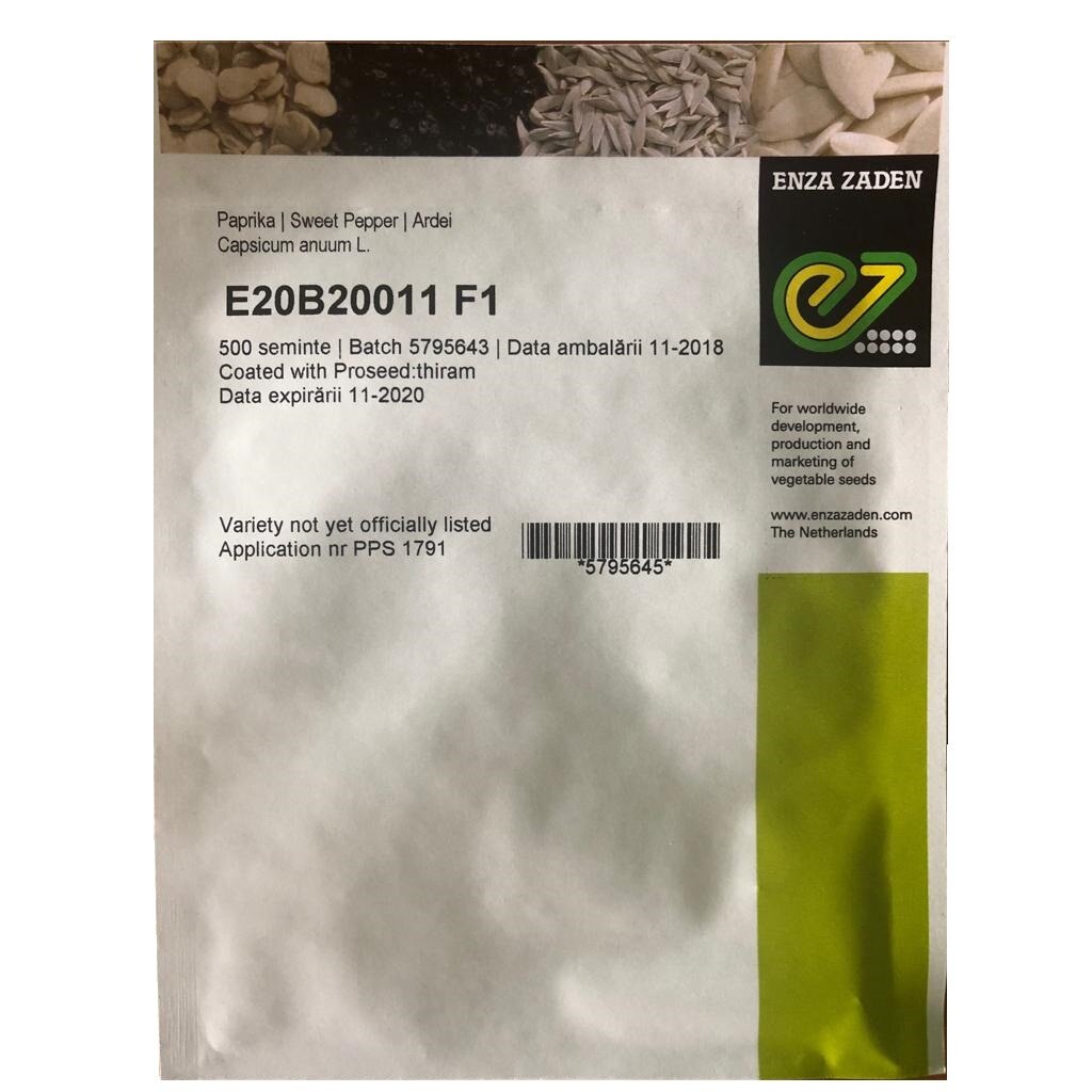 Seminte ardei gras E20B.20011 ENZA-ZADEN - plic 500 seminte