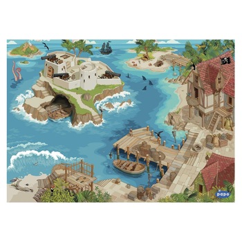Covor de joaca Papo - Pirati Covor de joaca Papo - Pirati