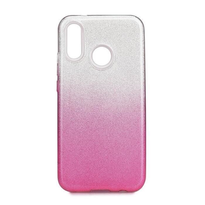 Husa Huawei P20 Lite,Huawei Nova 3E-Forcell Shining Argintiu / Roz