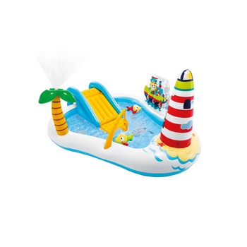 Piscina gonflabila Intex - Fishing Fun, 218 x 188 x 99 cm Piscina gonflabila Intex - Fishing Fun, 218 x 188 x 99 cm