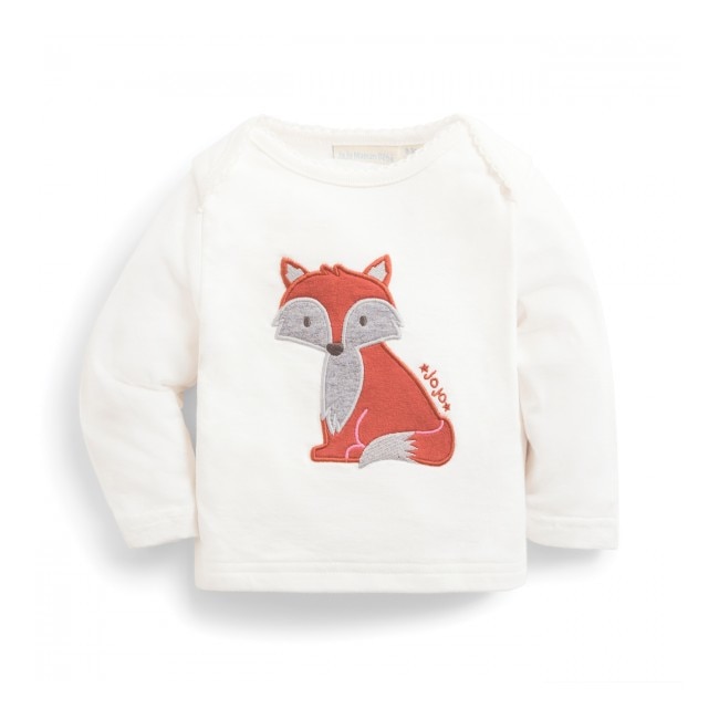 Bluza copii, Fox, Jojo Maman Bebe,100% bumbac