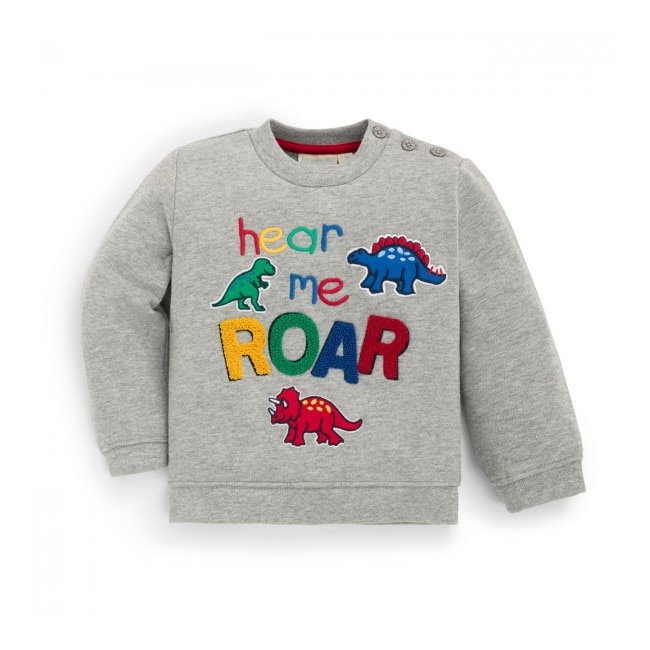 Bluza baieti, Hear Me Roar,Jojo Maman Bebe, bumbac,