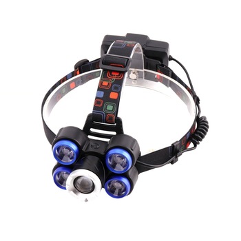 Lanterna de pus pe cap cu 5 LED Lanterna de pus pe cap cu 5 LED