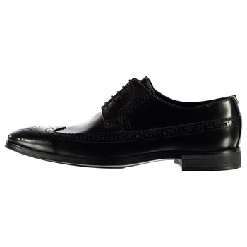 Pantofi eleganti din piele naturala Firetrap Ocean, Negru, 42 EU, Negru mat Pantofi eleganti din piele naturala Firetrap Ocean, Negru, 42 EU, Negru mat