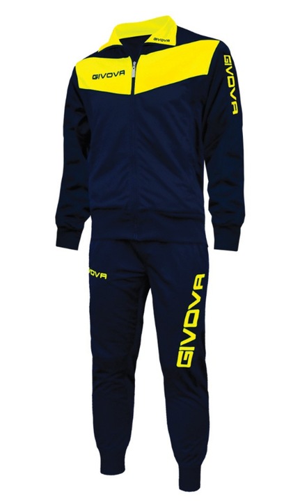 Trening Relax Givova Visa, Bleumarin/galben