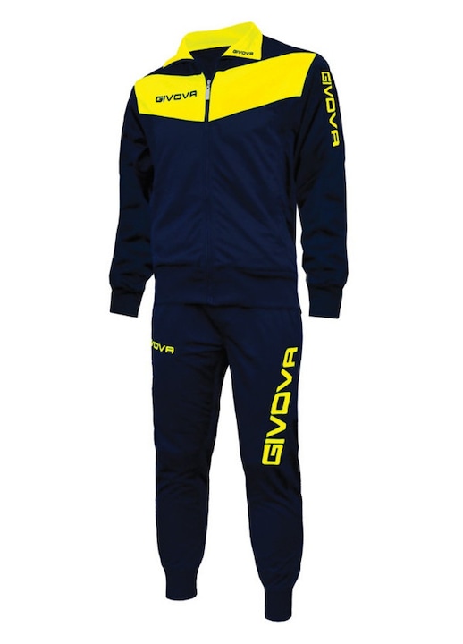 Givova Visa Relax Training, Navy blue/yellow