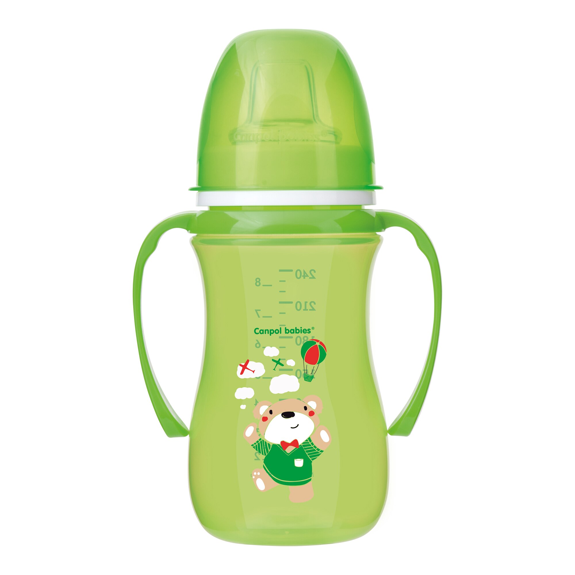 Canita antrenament „Sweet Fun“, Canpol babies®, 240 ml, verde