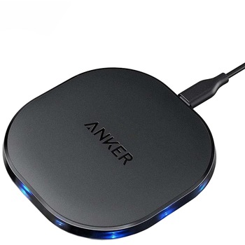 Incarcator wireless Anker PowerPort Qi 10, Negru Incarcator wireless Anker PowerPort Qi 10, Negru