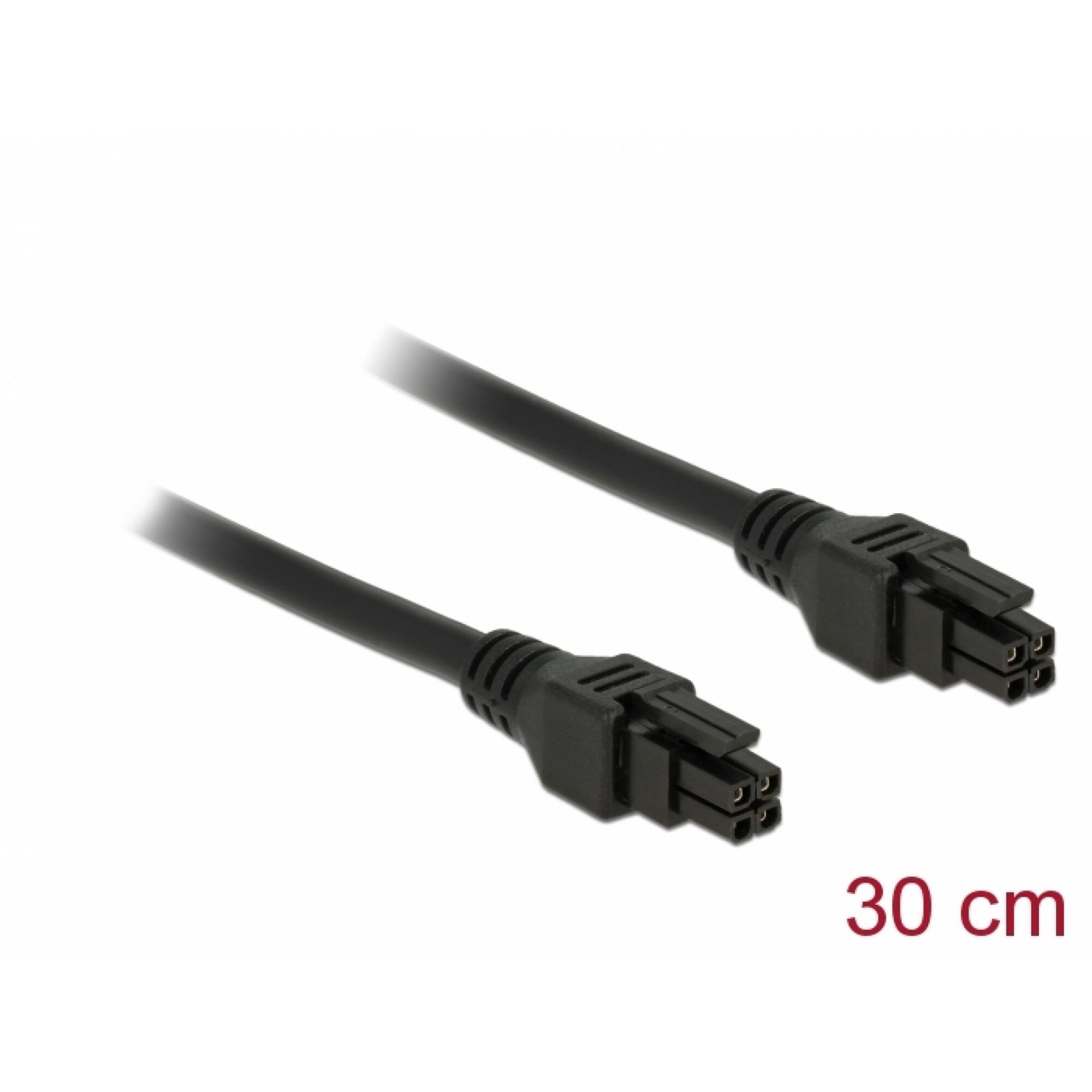 Cablu Micro Fit 3.0 4 pini T-T 30cm, Delock 85373