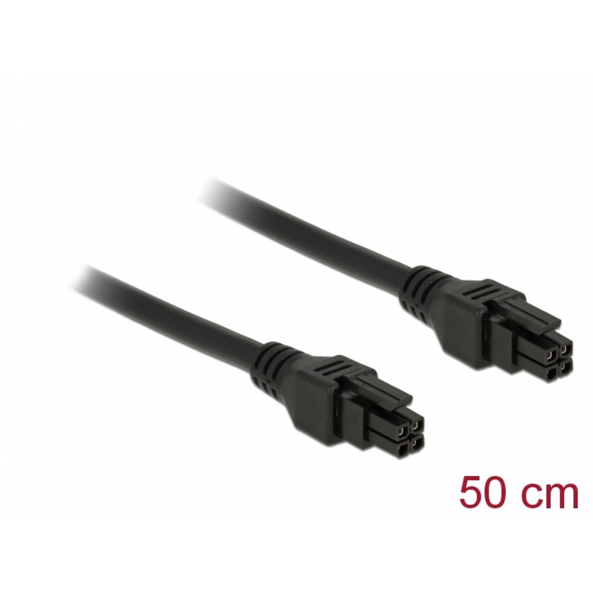 Cablu Micro Fit 3.0 4 pini T-T 50cm, Delock 85374