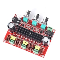 Amplificator 2.1 cu corector de ton 2 X 50 W + 100W