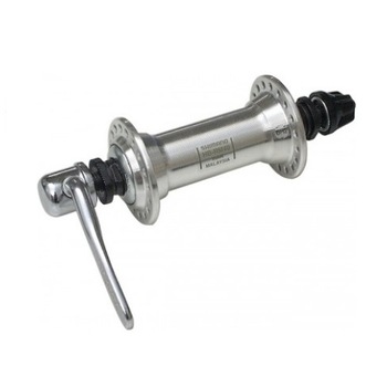 Butuc fata Shimano HB-RM40 36H QR argintiu Butuc fata Shimano HB-RM40 36H QR argintiu