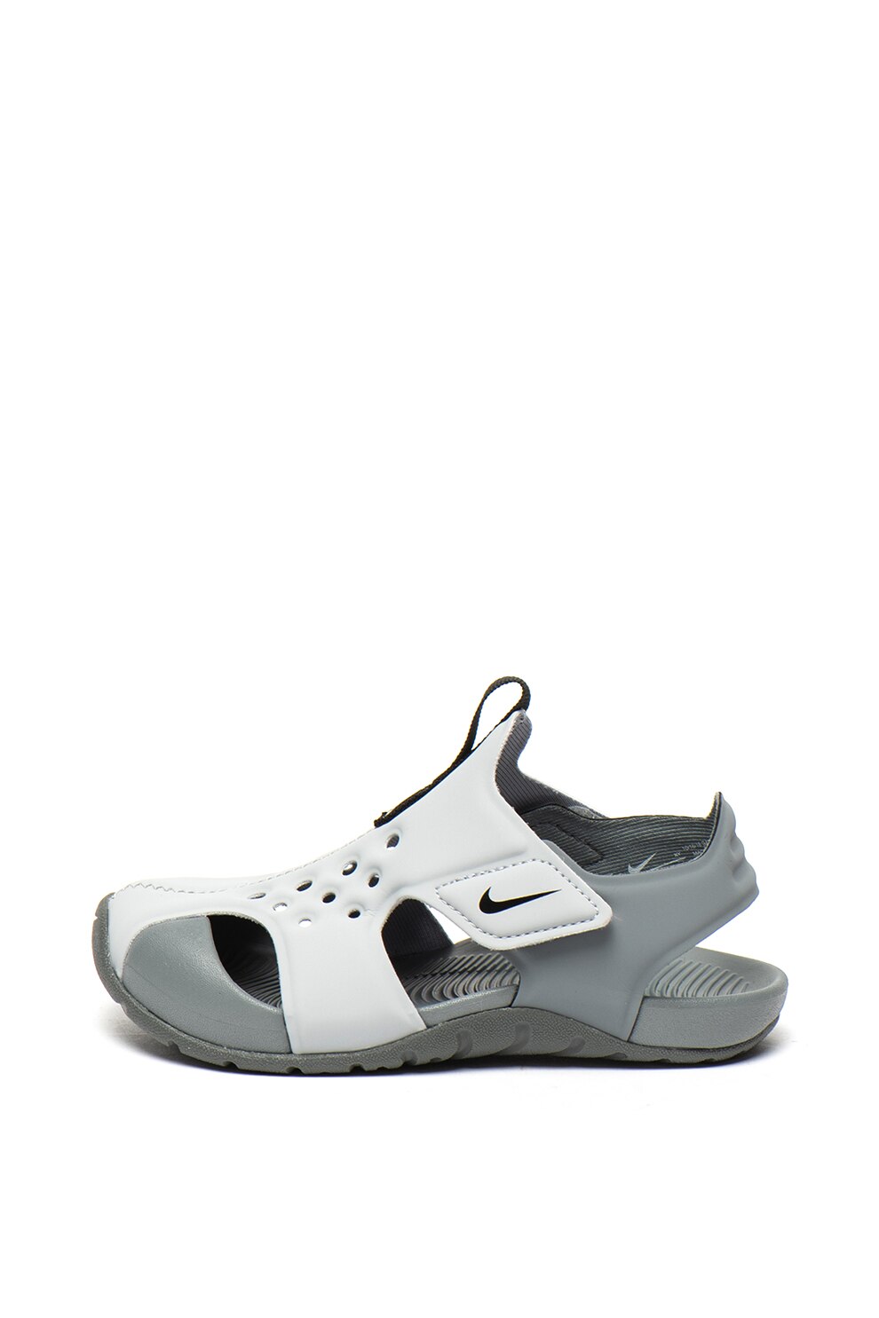 Nike, Sandale cu velcro Sunray Protect 