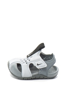 Nike, Sandale cu inchidere cu velcro Sunray Protect 2, Gri, 17 EU Nike, Sandale cu inchidere cu velcro Sunray Protect 2, Gri, 17 EU