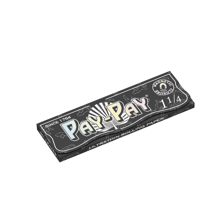 Hartie, foita rulat tigarete PAY-PAY Black 1 1/4 Magnetic