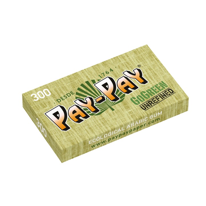 Hartie, foita rulat tigarete PAY-PAY GOGreen 300 Leaves