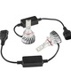 Комплект крушки за кола H1 LED CANBUS, F2, LED фар, ZES поколение 2 лещи, 6000 lm, 50W, без грешка на изгоряла крушка