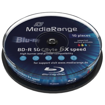 Imagini MEDIARANGE MEDIARANGE BD-R-50GB 6X - Compara Preturi | 3CHEAPS