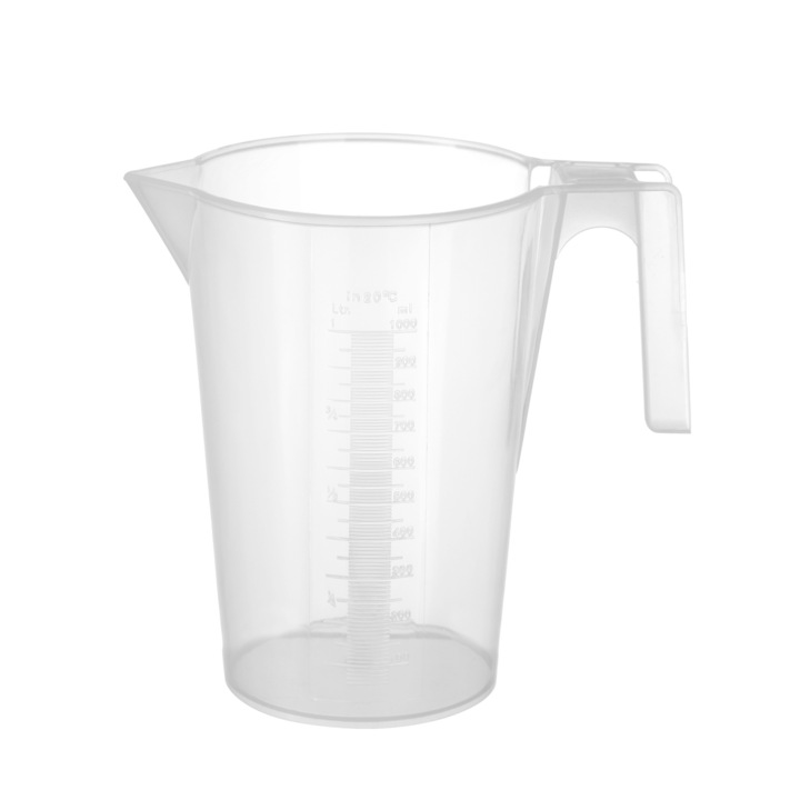 Градуирана полипропиленова чаша, Hendi, 5 l, 21,5x (H) 27,1 cm