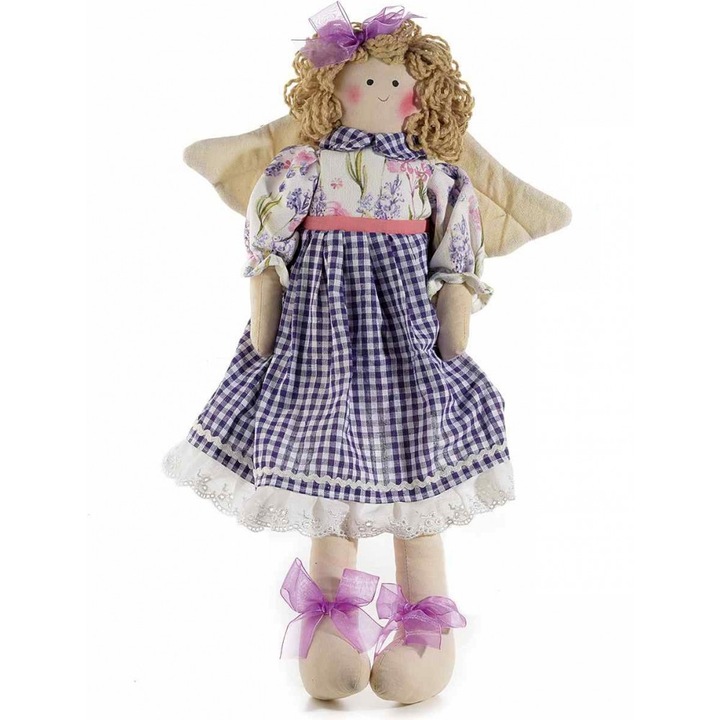 Papusa textil carouri 46 cm