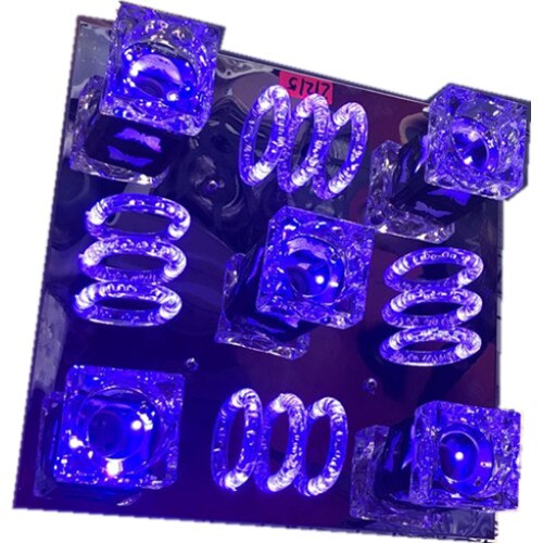 Lustra 8212/5, multicolora, telecomanda, 5*e27 dulie ceramica, leduri multicolor