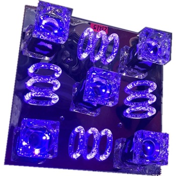 Lustra 8212/5, multicolora, telecomanda, 5*e27 dulie ceramica, leduri multicolor Lustra 8212/5, multicolora, telecomanda, 5*e27 dulie ceramica, leduri multicolor