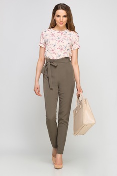 Pantaloni office elegant, talie inalta,LANTI Pantaloni office elegant, talie inalta,LANTI