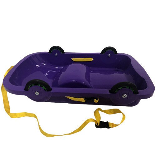 Sanie Bob si Carucior Doloni cu roti 2 in 1, mov