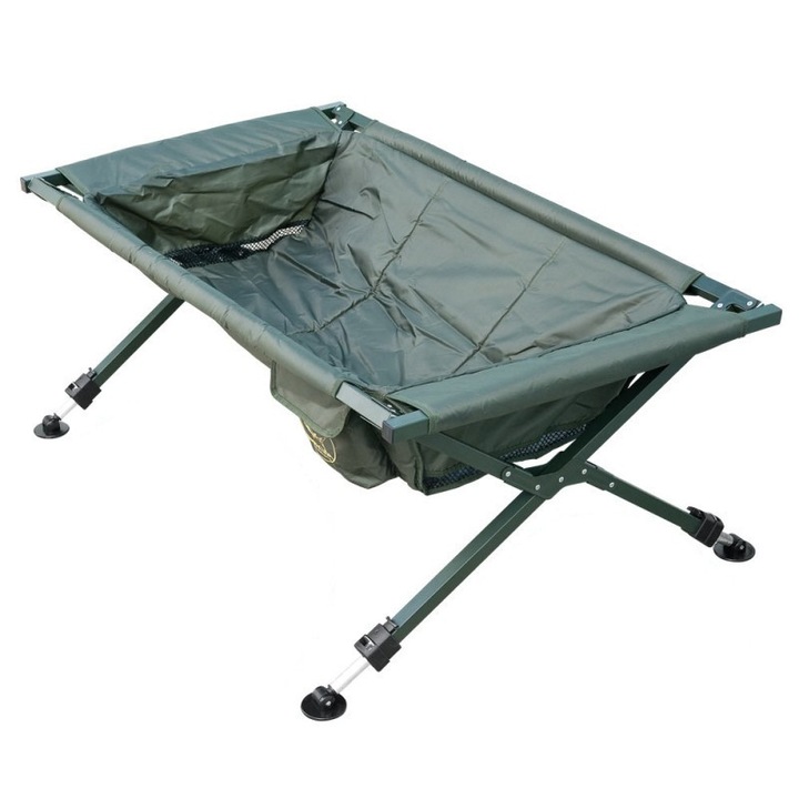 Saltea primire Crap Baracuda, Cadru metalic NE01, 120x70cm