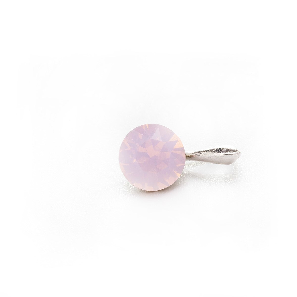 Pandantiv Argint DaviCristals cu cristale simplu rose water opal