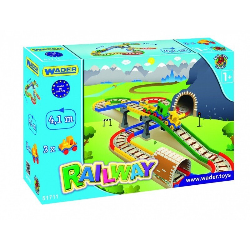 Set trenulet Wader cu cale ferata 4.1 m