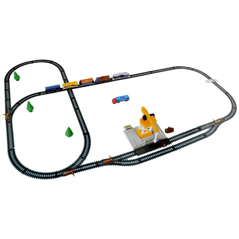 Pista de tren de marfa Malipen cu 59 de piese