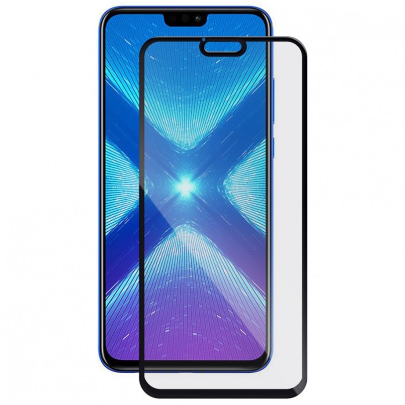 Folie de protectie Vetter GO Tempered Glass pentru Huawei Honor 8X, Full Frame, Black