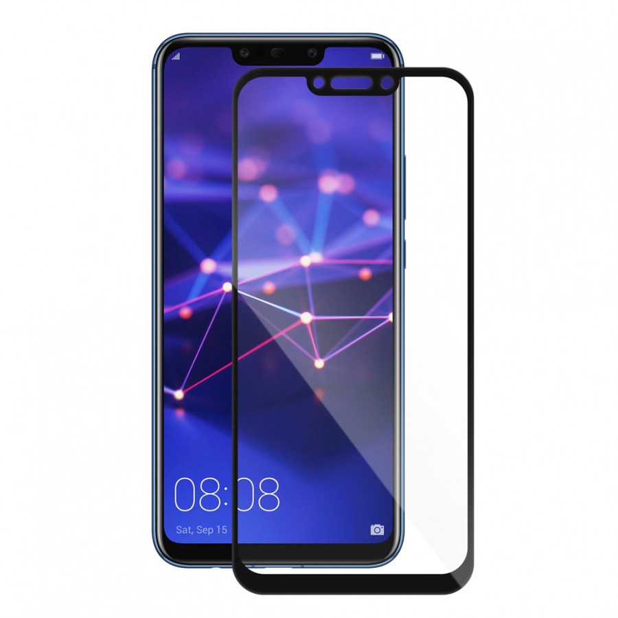 Folie de protectie Vetter GO Tempered Glass pentru Huawei Mate 20 Lite, Full Frame, Black