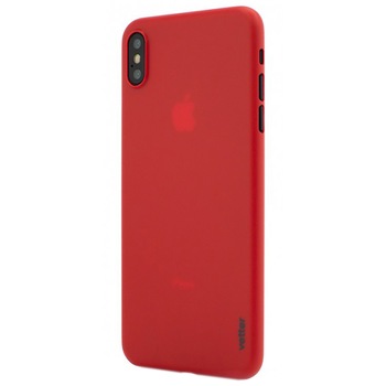 Husa de protectie Vetter Clip-On, Ultra Thin Air Series pentru iPhone XS Max, Red Husa de protectie Vetter Clip-On, Ultra Thin Air Series pentru iPhone XS Max, Red