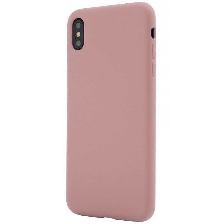 Husa de protectie Vetter Clip-On Soft Touch Silk Series pentru iPhone XS Max, Pink