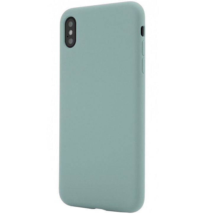 Husa de protectie Vetter Clip-On Soft Touch Silk Series pentru iPhone XS Max, Green