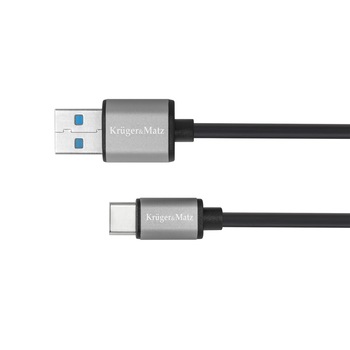 Cablu USB 3.0 - USB tip C Kruger&Matz, 5G, 1 metru Cablu USB 3.0 - USB tip C Kruger&Matz, 5G, 1 metru