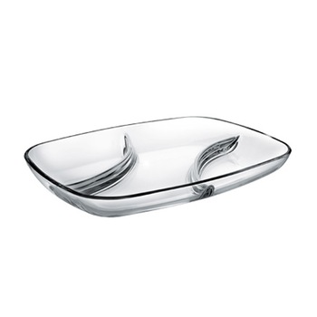 Platou servire, 30 x 21 cm, sticla - Borgonovo Platou servire, 30 x 21 cm, sticla - Borgonovo