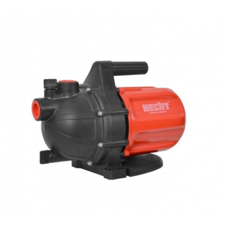 Pompa HECHT 3080, 800 W, 3200 l/h, 3.8 bar, inaltime de ridicare 38 m, Negru/Rosu
