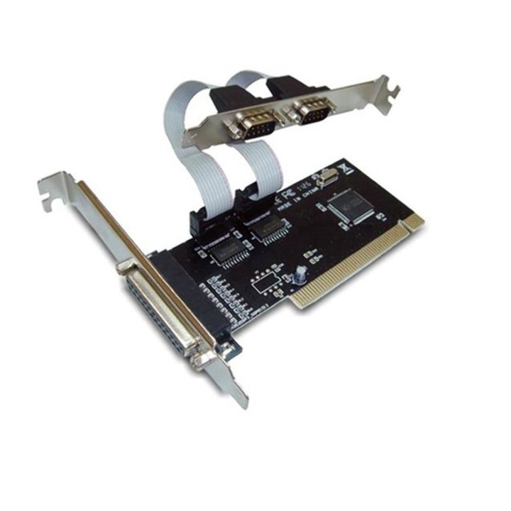 Платка PCI към Serial + Parallel port, Delphi