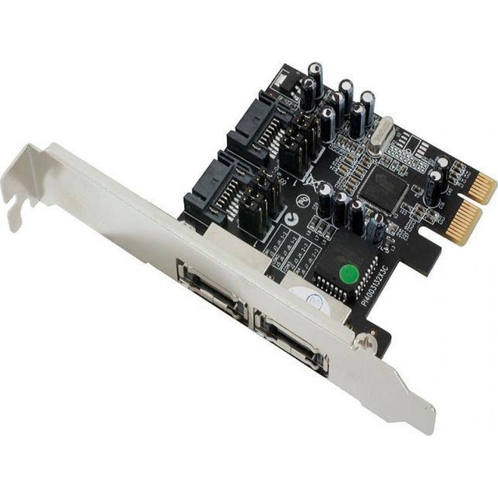 Платка eSATA и SATA PCIe Adapter Card