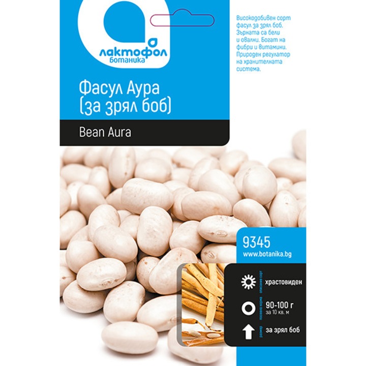 Семена Лактофол Ботаника Фасул бял, 50 g