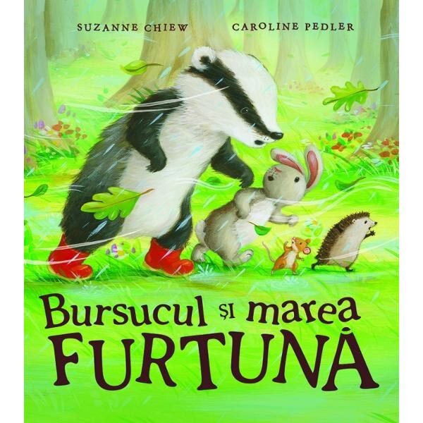 Bursucul si marea furtuna - Suzanne Chiew, Caroline Pedler