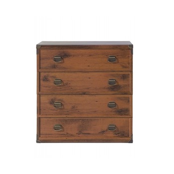 Comoda Indiana JKOM4S/80-DSU, Sertare incapatoare, Fitinguri decorative, 80x87x40cm Comoda Indiana JKOM4S/80-DSU, Sertare incapatoare, Fitinguri decorative, 80x87x40cm