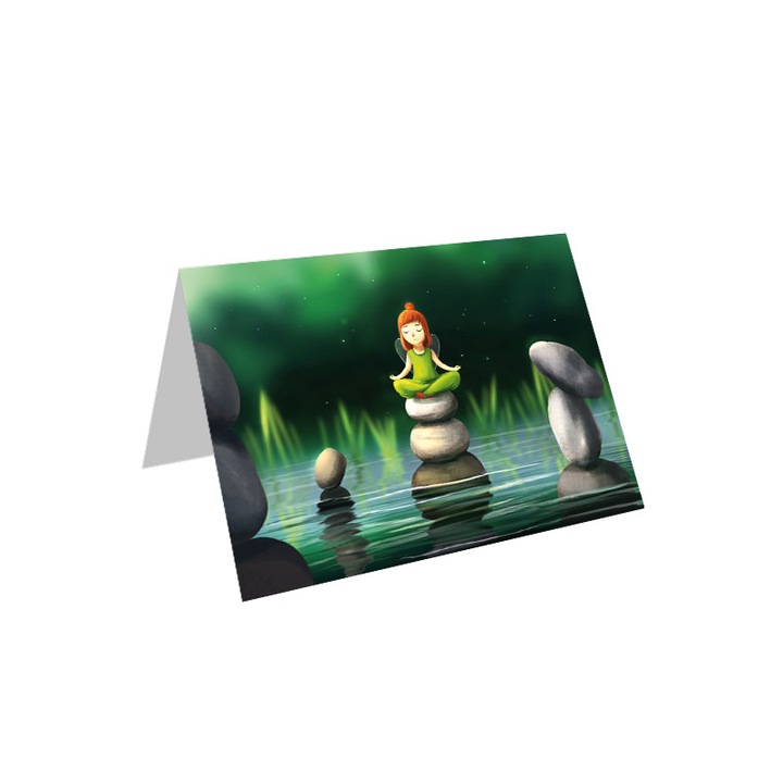 Felicitare "Echilibru", Anda Ansheen, A6