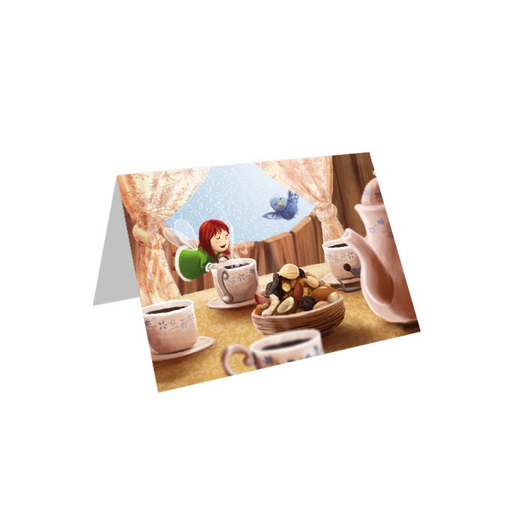 Felicitare "Cafea”, Anda Ansheen, A6