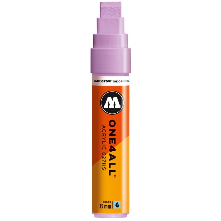 Marker acrilic Molotow One4All 627HS 15mm lilac pastel