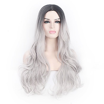 Peruca Baby Grey Oskar Shop, Ombre, 60 cm Peruca Baby Grey Oskar Shop, Ombre, 60 cm