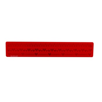 Banda silicon pentru modelarea fondantului , rosie, Brandani, 30x5 cm Banda silicon pentru modelarea fondantului , rosie, Brandani, 30x5 cm